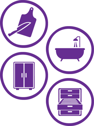 Mold Allergens at Kitchen, Bathroom, Closet or Storage Areas